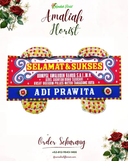 Papan Bunga Ucapan Selamat Kalibalau Kencana