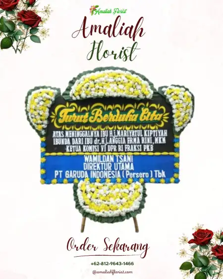 Papan Bunga Duka Kalibalau Kencana